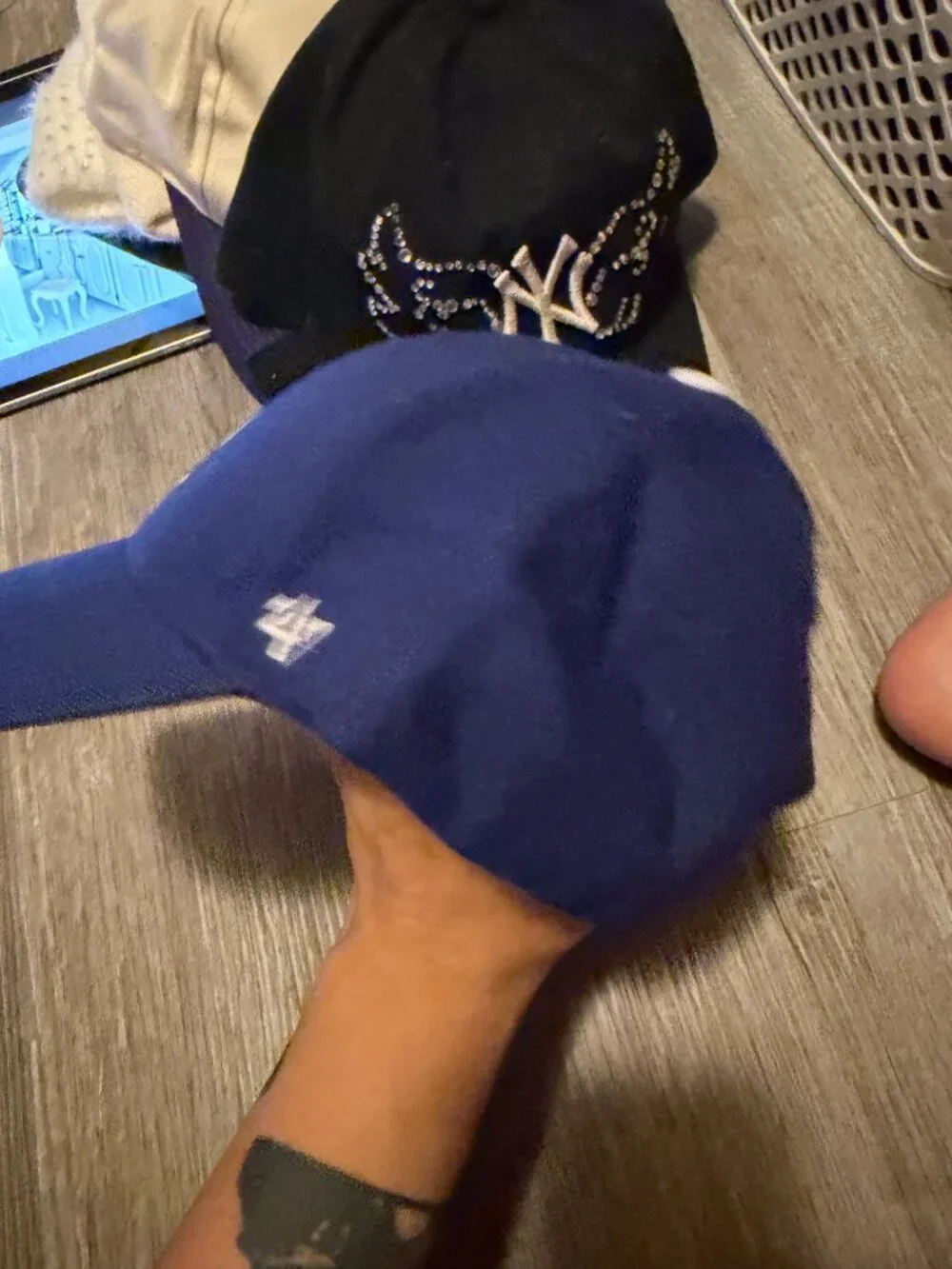 LA Dodgers Blue Baseball Hat OS Classic Dodger Blue